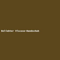 Popular Viscose Glove