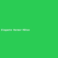 Elegante Marmor-Mütze