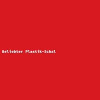 Popular Plastic Scarf