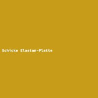Stylish Elastane Plate