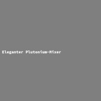 Elegant Plutonium Blender