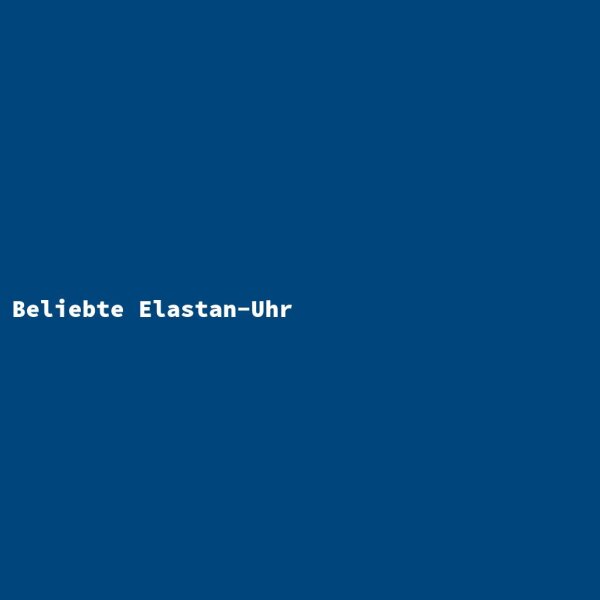 Popular Elastane Watch