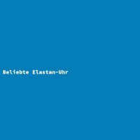 Popular Elastane Watch