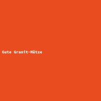 Good Granite Cap