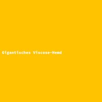 Gigantic Viscose Shirt
