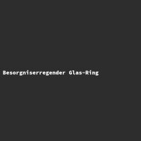 Concerning Glass Ring