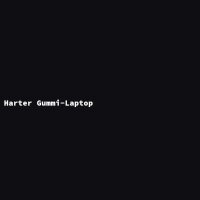 Hard Rubber Laptop