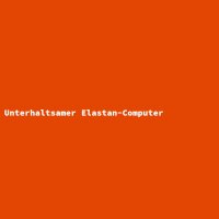 Entertaining Elastane Computer