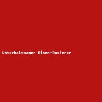 Entertaining Iron Razor