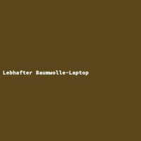 Lively Cotton Laptop