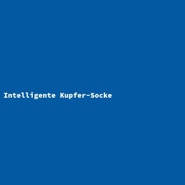 Intelligent Copper Sock