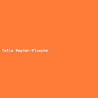 Great Paper Bottle
