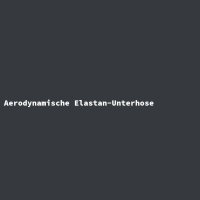 Aerodynamic Elastane Underwear