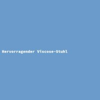 Hervorragender Viscose-Stuhl