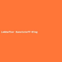 Lebhafter Kunststoff-Ring