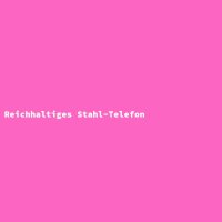Reichhaltiges Stahl-Telefon