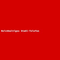 Reichhaltiges Stahl-Telefon