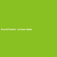 Exorbitant Linen Bench