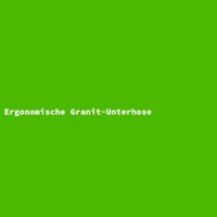 Ergonomic Granite Underwear