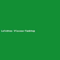 Light Viscose Tank Top