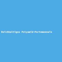 Reichhaltiges Polyamid-Portemonnaie