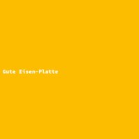Good Iron Plate