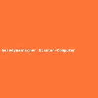 Aerodynamic Elastane Computer